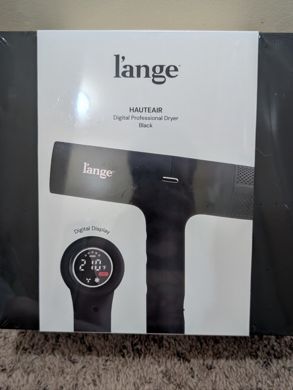 L'ange Hauteair Digital Professional Hair Dryer NEW In Box Sealed